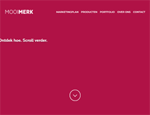 Tablet Screenshot of mooimerk.com